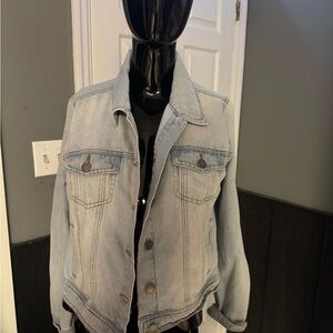 Ci Sono Classic Light Blue Jean Jacket